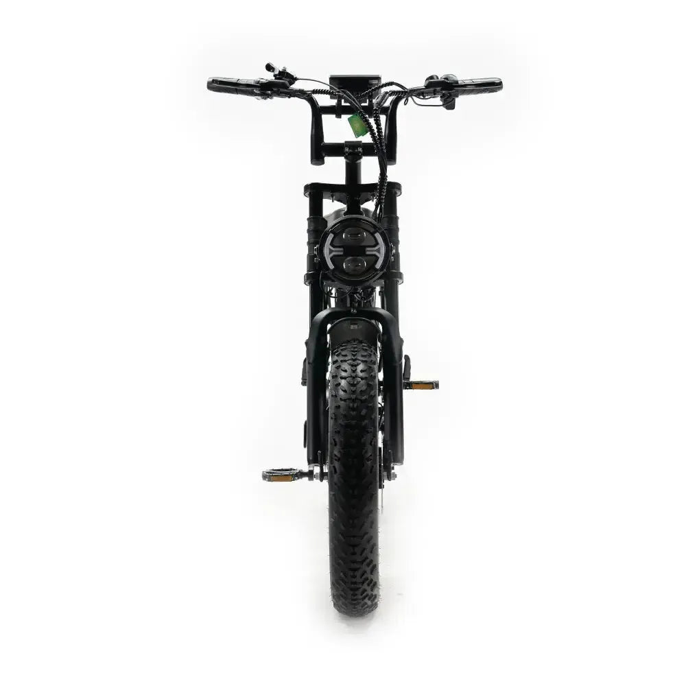 V8 - Zwart - Fatbike Company