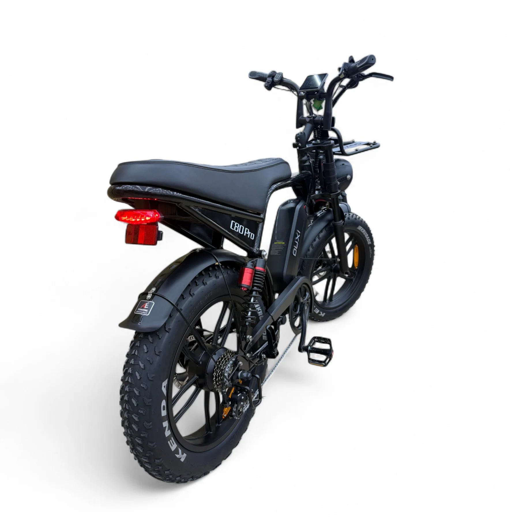 C80 Pro - OUXI - Zwart - Fatbike Company