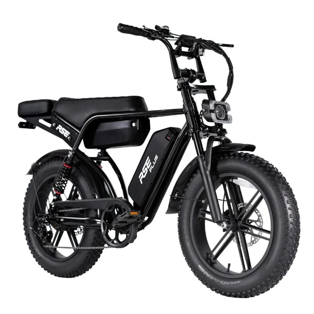 RSE plus - ZWART - Fatbike Company