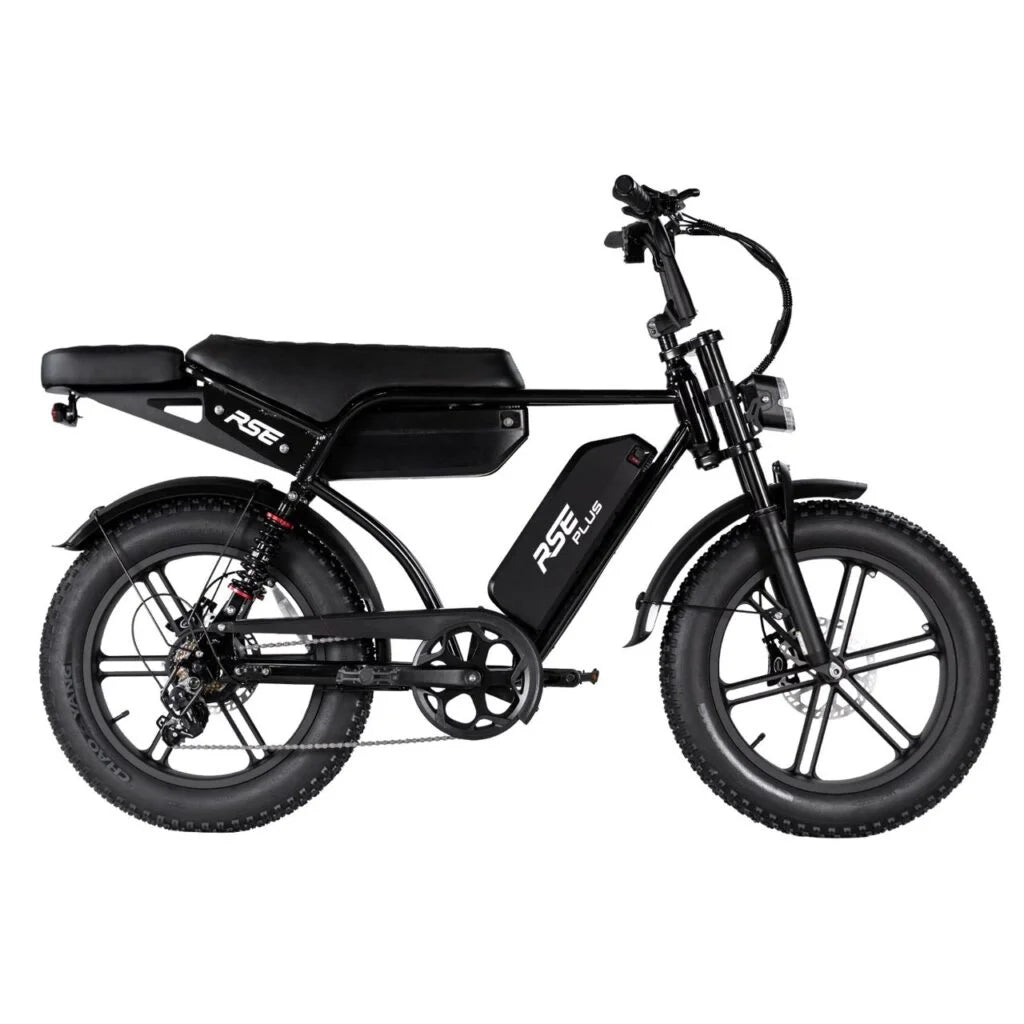 RSE plus  - ZWART - Fatbike Company