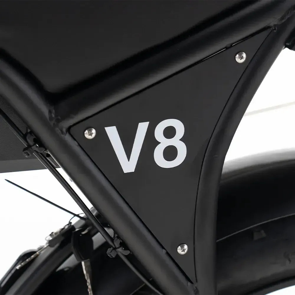 V8 MAX - Zwart - Fatbike Company