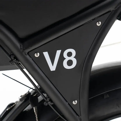 V8 MAX - Zwart - Fatbike Company