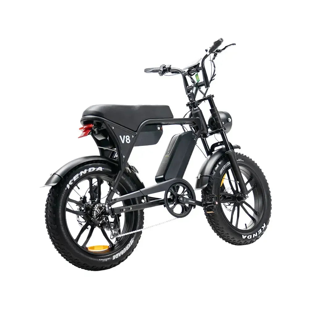 V8 MAX - Zwart - Fatbike Company