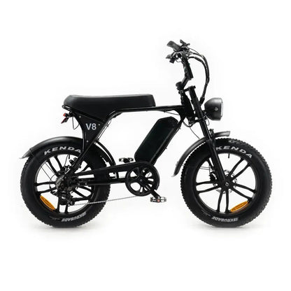 V8 - Zwart - Fatbike Company