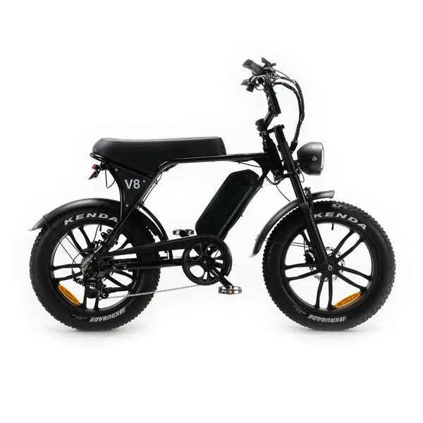 V8 - Zwart - Fatbike Company